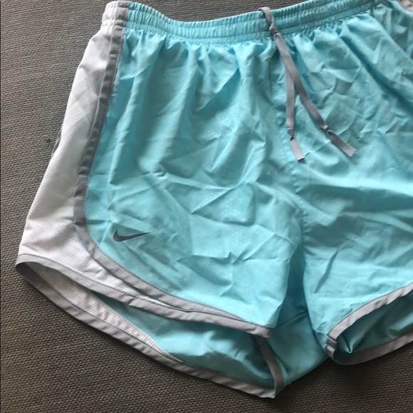 Nike Baby Blue Athletic Shorts - Picture 2 of 3